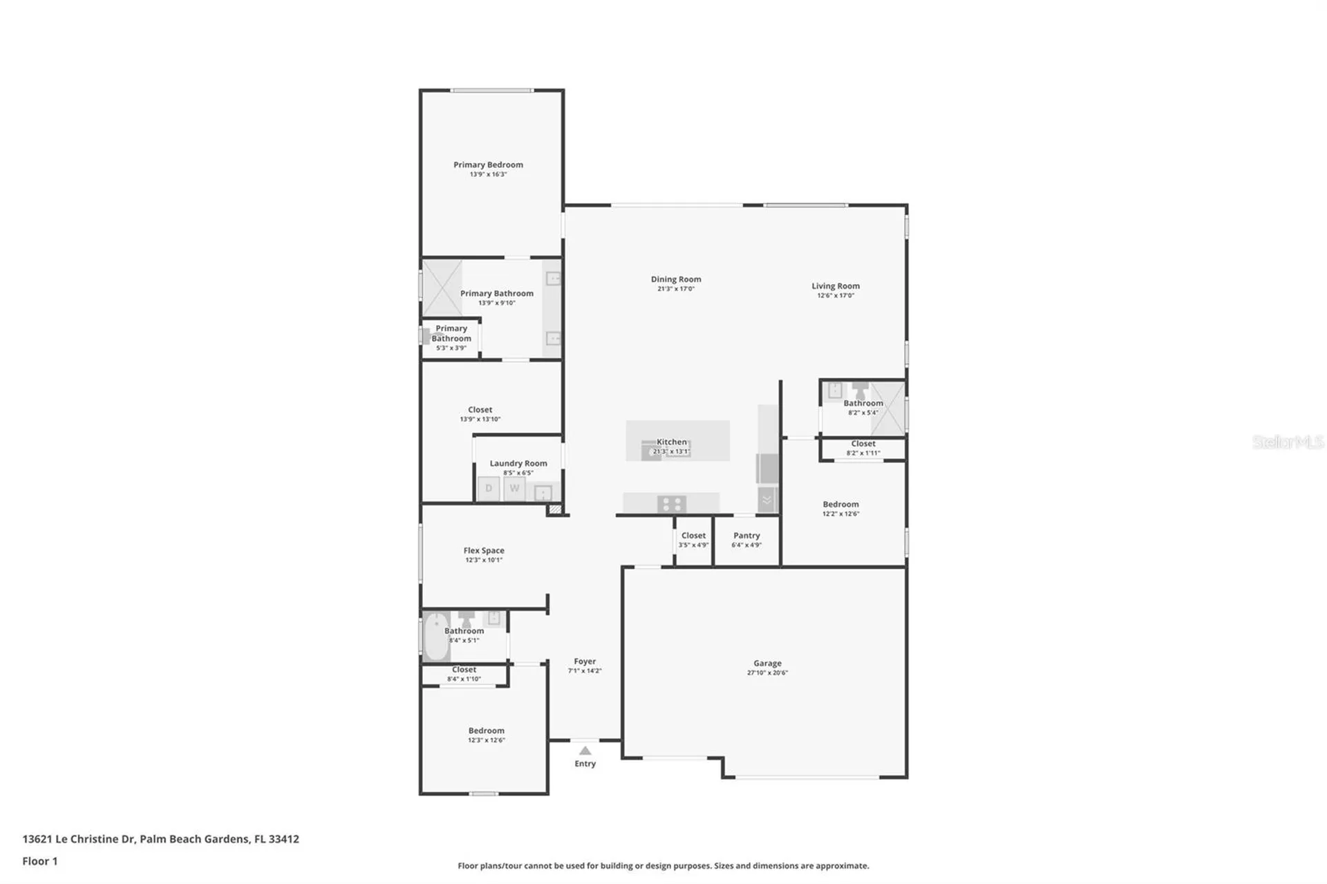 13621 Le Christine Drive Palm Beach Gardens FL 33412