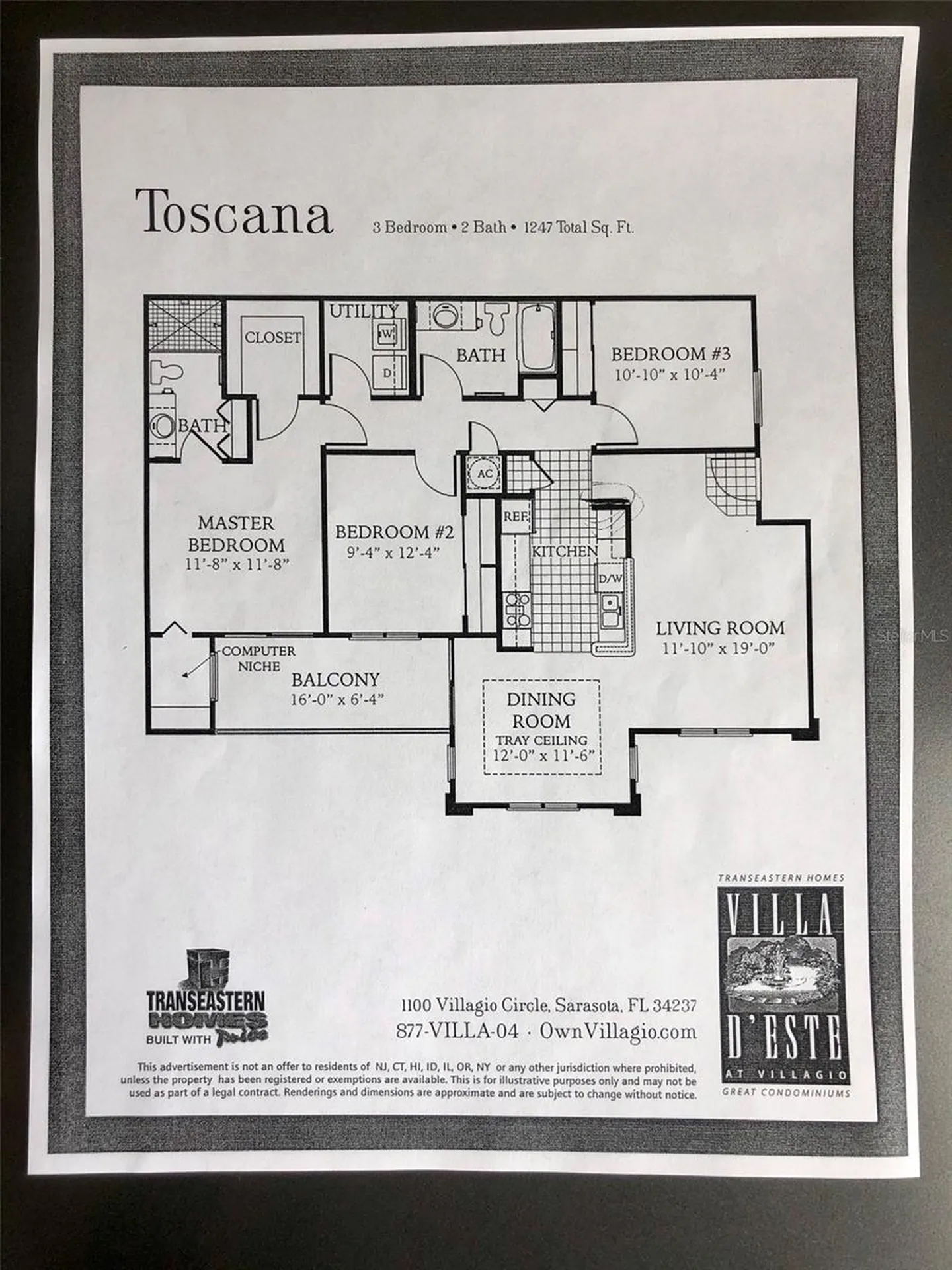 1155 Villagio Circle Sarasota FL 34237