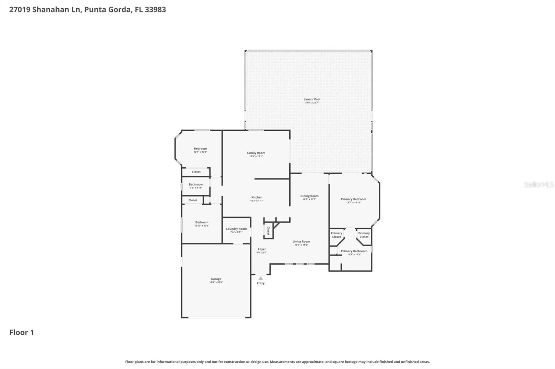 27019 Shanahan Lane Punta Gorda FL 33983