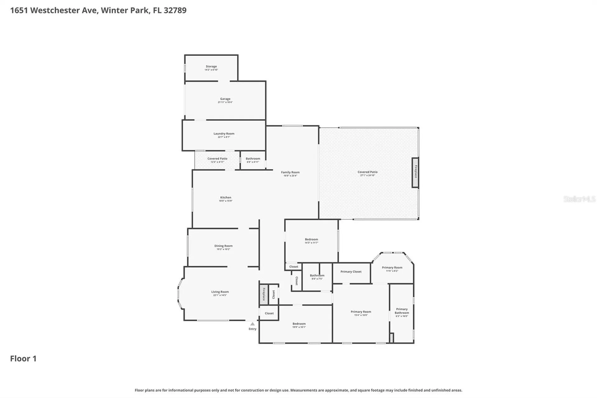1651 Westchester Avenue Winter Park FL 32789