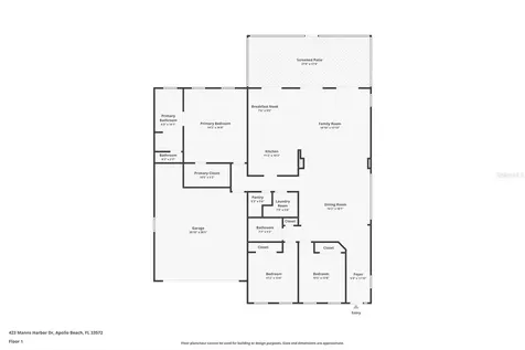 423 Manns Harbor Drive Apollo Beach FL 33572