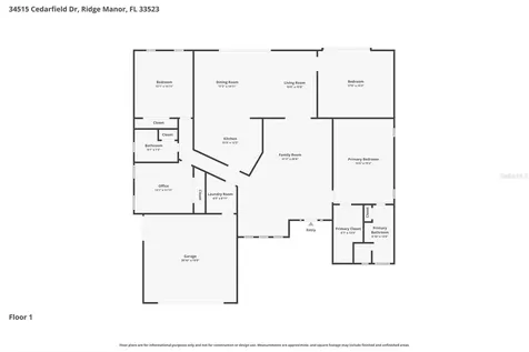 34515 Cedarfield Drive Dade City FL 33523