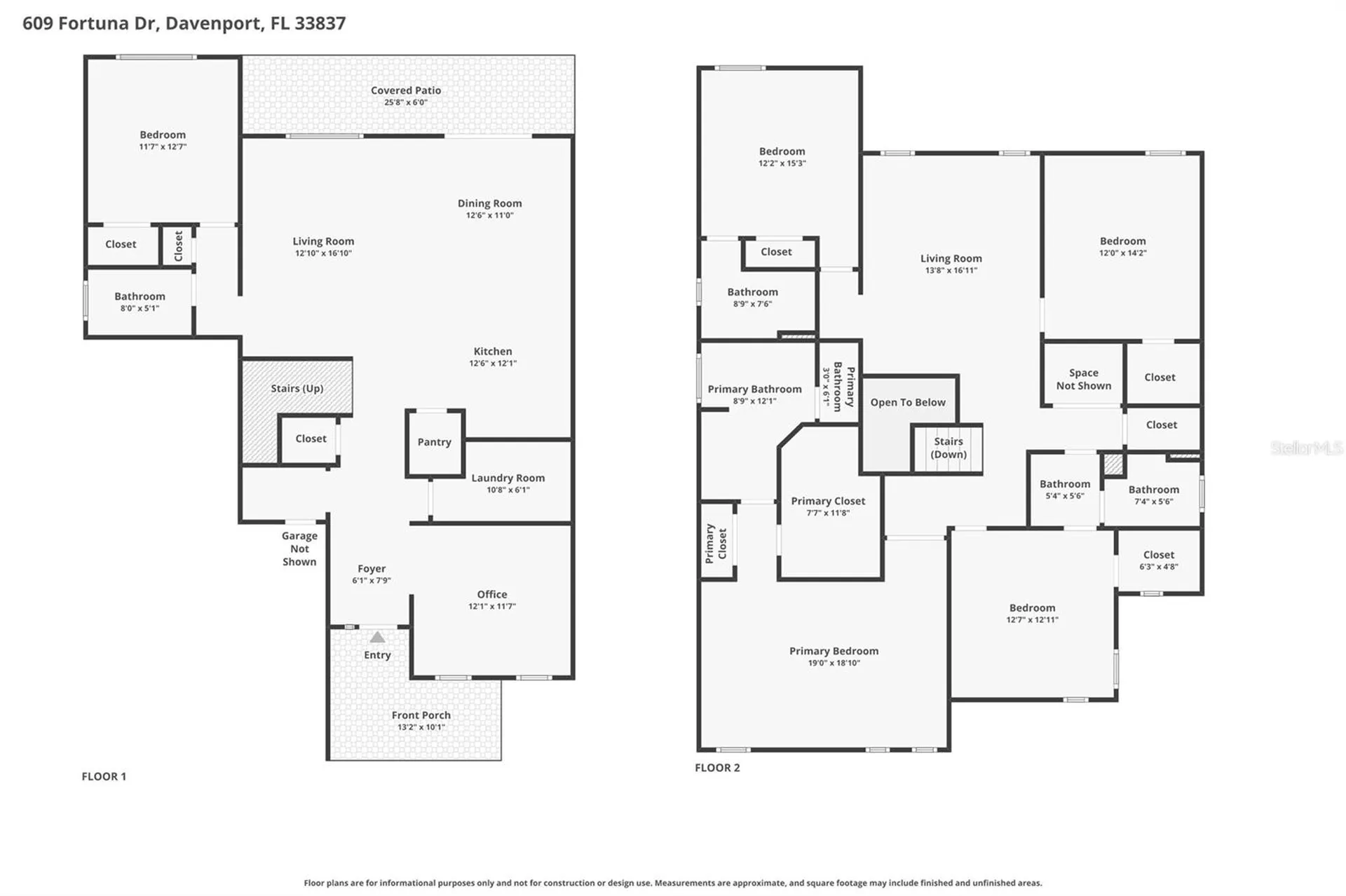 609 Fortuna Drive Davenport FL 33837