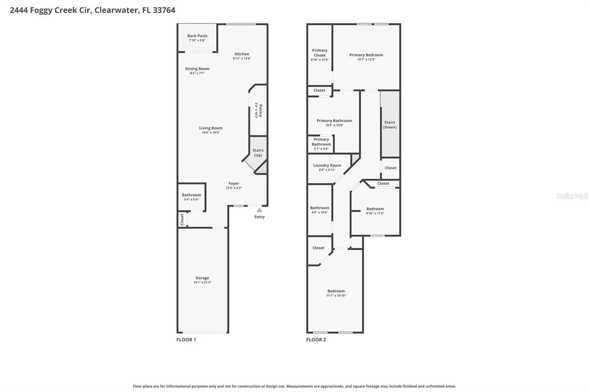 2444 Foggy Creek Circle Clearwater FL 33764