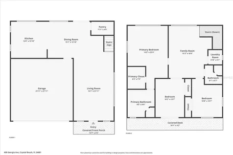 408 Georgia Avenue Crystal Beach FL 34681