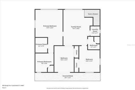 408 Georgia Avenue Crystal Beach FL 34681