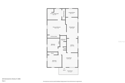 2510 Homeland Street Orlando FL 32806