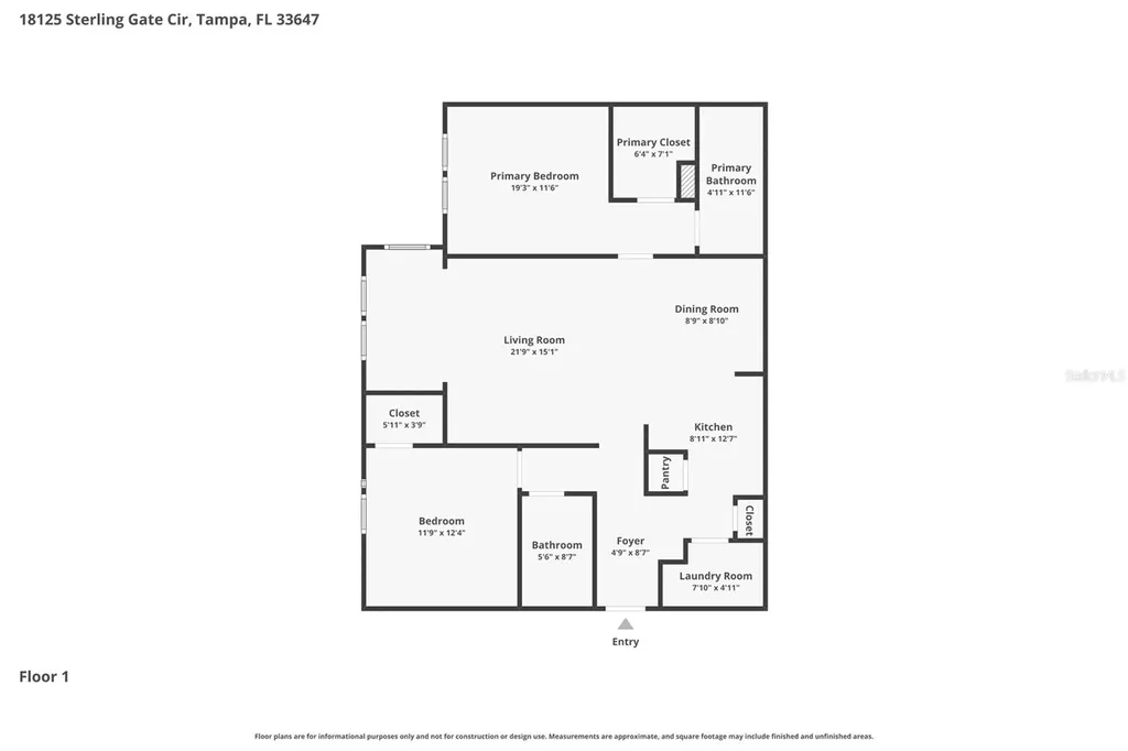 18125 Sterling Gate Circle Tampa FL 33647