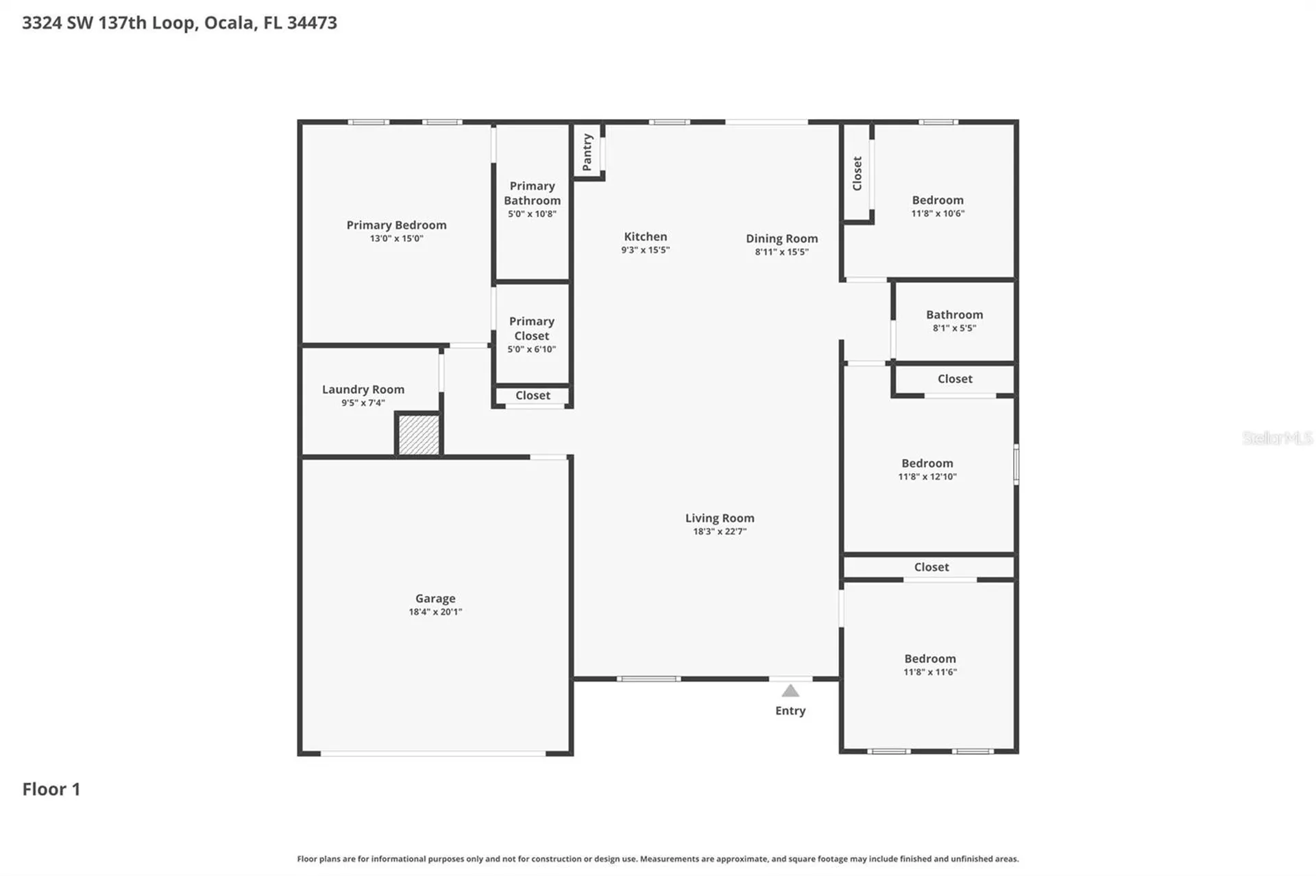 3324 SW 137th Loop Ocala FL 34473