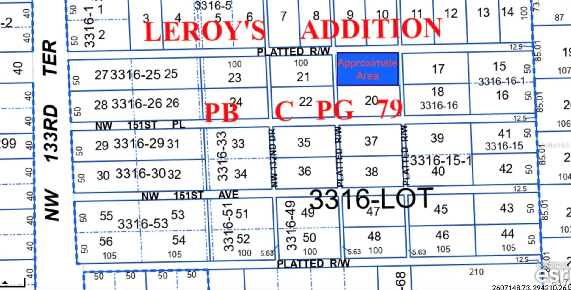 Tbd Platted Road Way Alachua FL 32615