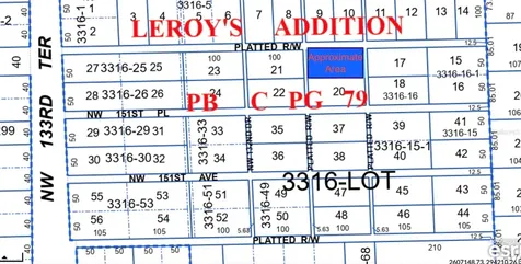 Tbd Platted Road Way Alachua FL 32615