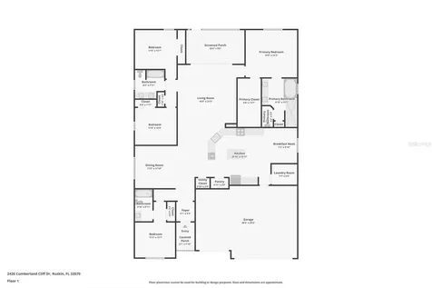 2426 Cumberland Cliff Drive Ruskin FL 33570