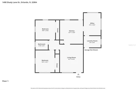1408 Shady Lane Drive Orlando FL 32804