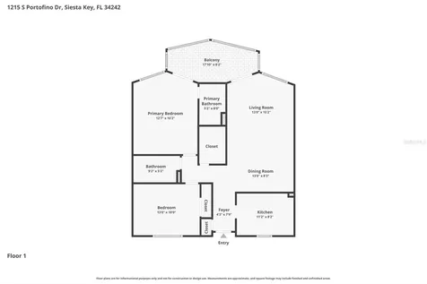 1215 S Portofino Drive Sarasota FL 34242