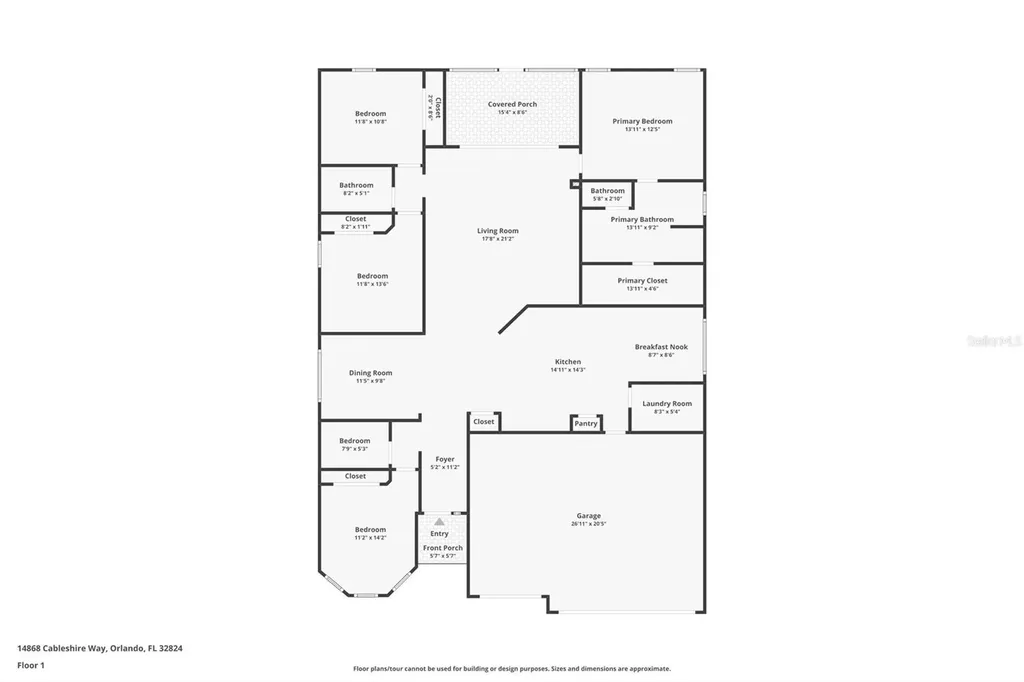 14868 Cableshire Way Orlando FL 32824