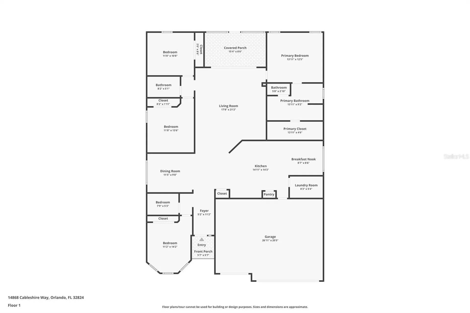 14868 Cableshire Way Orlando FL 32824