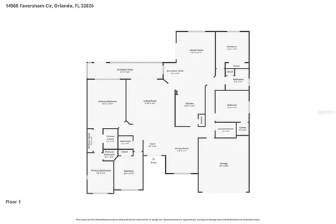 14968 Faversham Circle Orlando FL 32826