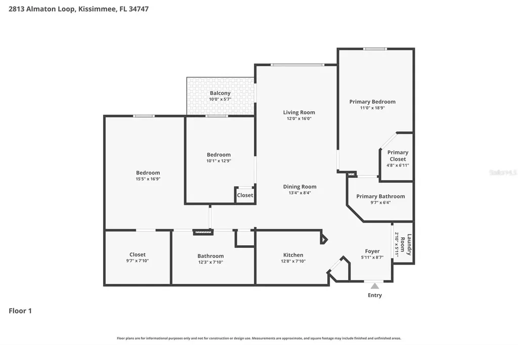 2813 Almaton Loop Kissimmee FL 34747