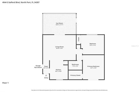 4044 S Salford Boulevard North Port FL 34287