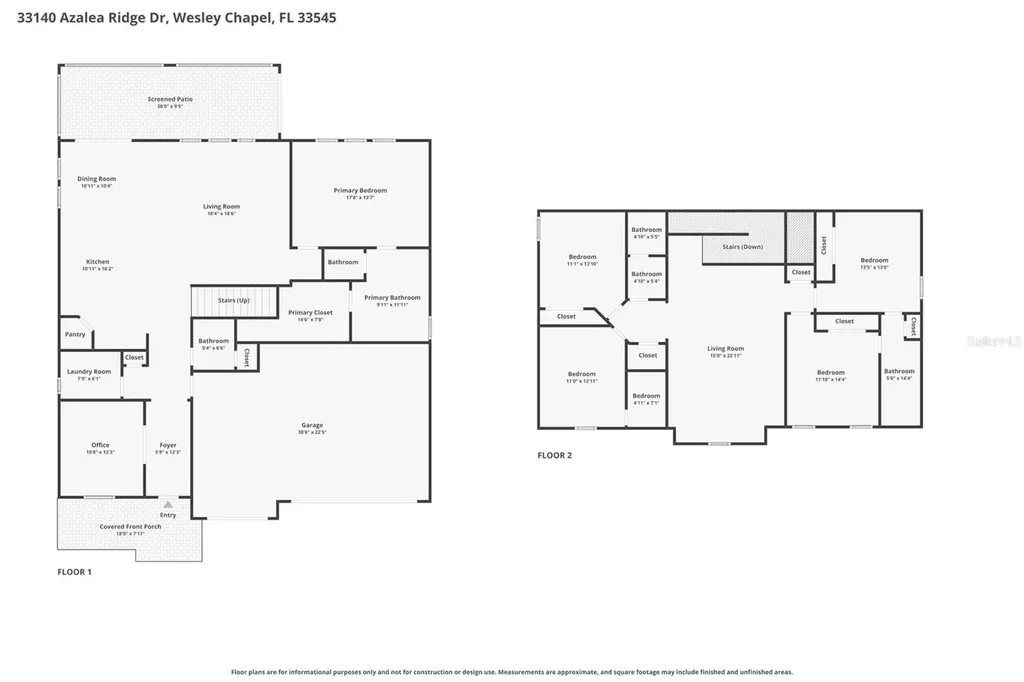 33140 Azalea Ridge Drive Wesley Chapel FL 33545