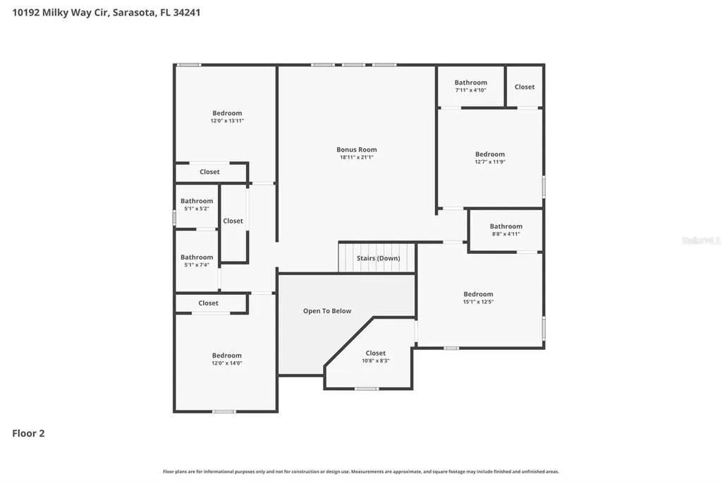 10192 Milky Way Circle Sarasota FL 34241