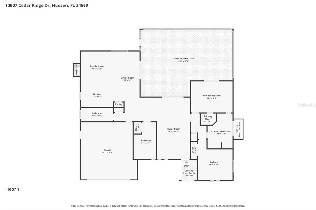 12907 Cedar Ridge Drive Hudson FL 34669
