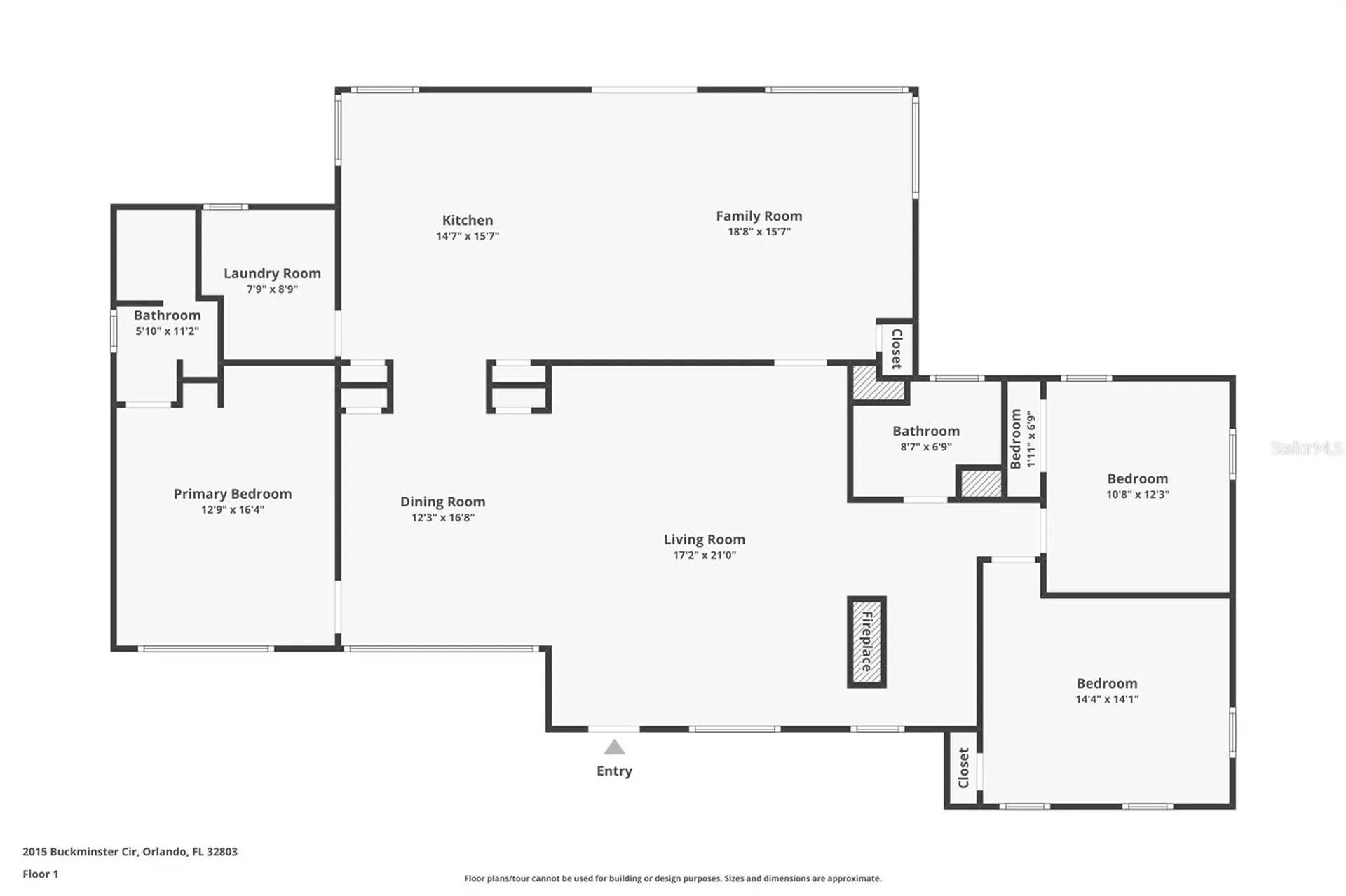 2015 Buckminster Circle Orlando FL 32803