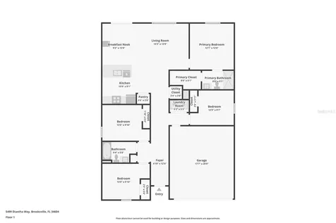 5499 Diantha Way Brooksville FL 34604