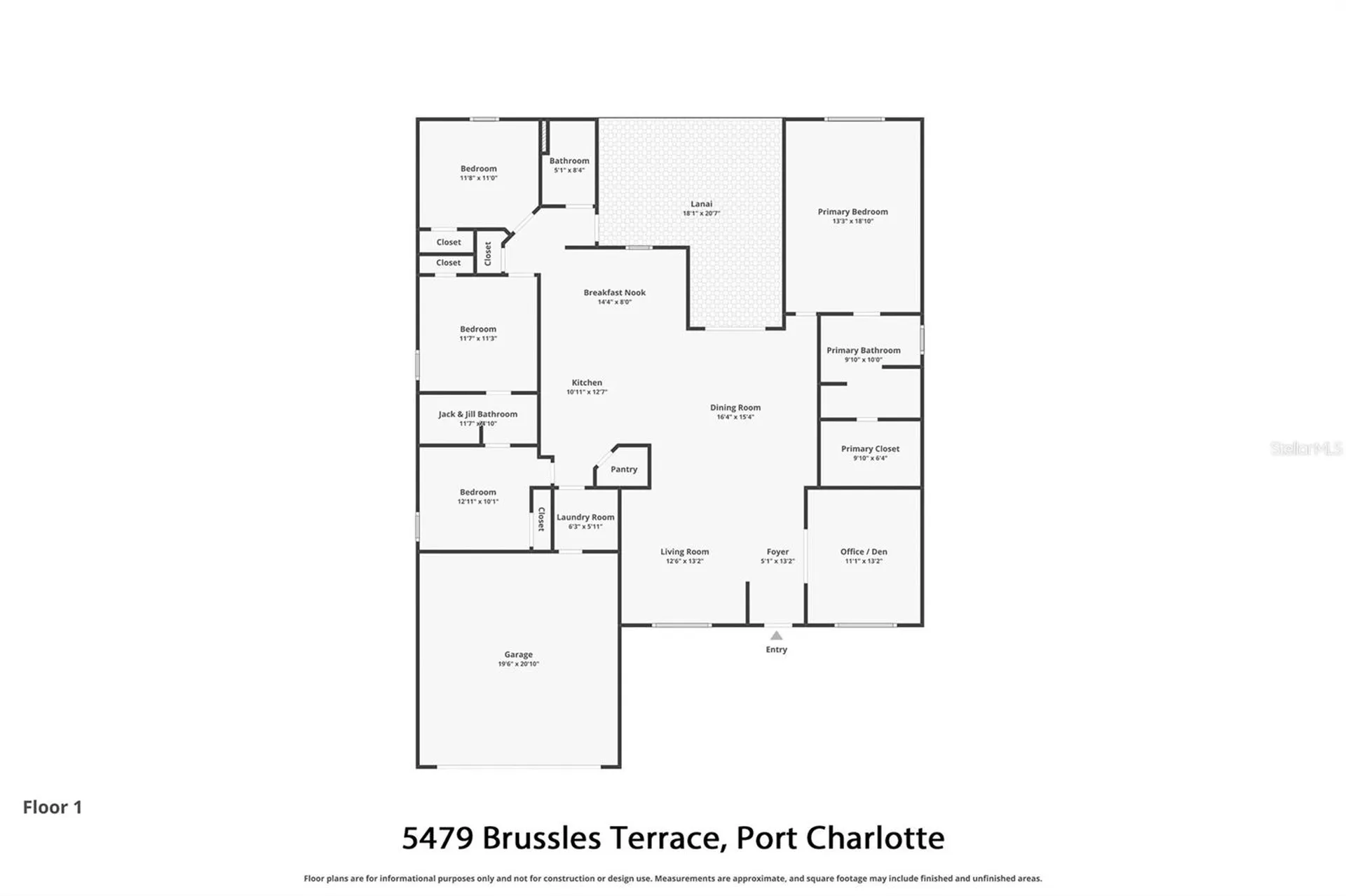 5479 Brussels Terrace Port Charlotte FL 33981