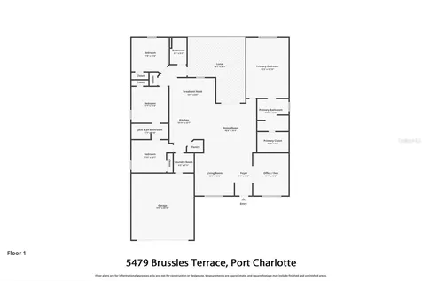 5479 Brussels Terrace Port Charlotte FL 33981
