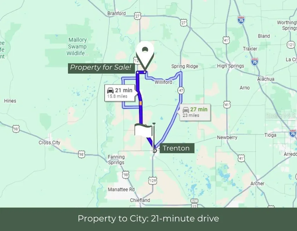 NW 50 Street Bell FL 32619