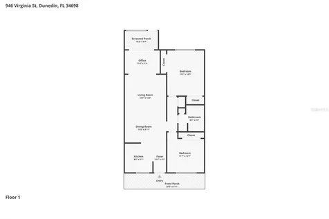 946 Virginia Street Dunedin FL 34698