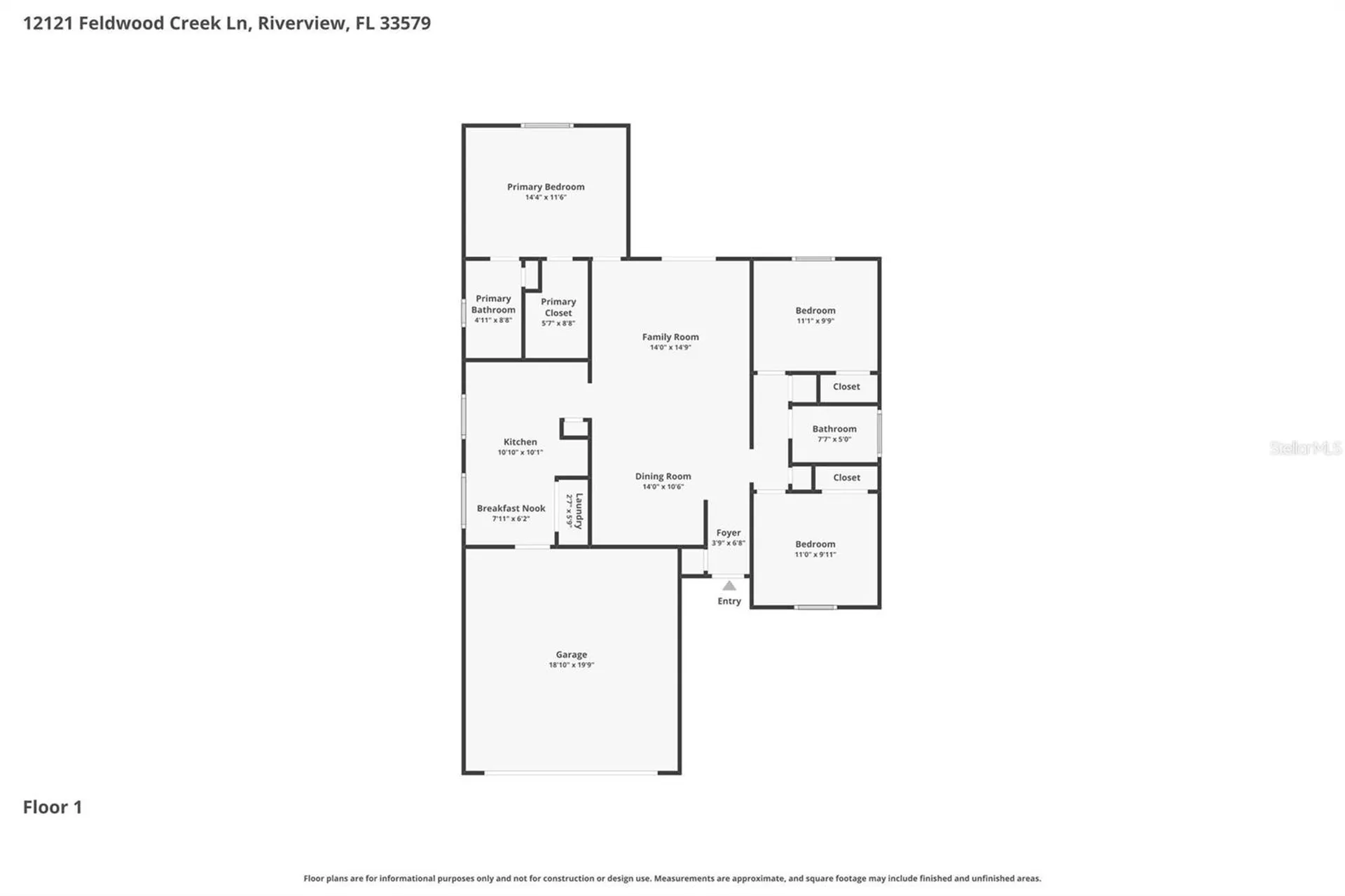 12121 Feldwood Creek Lane Riverview FL 33569