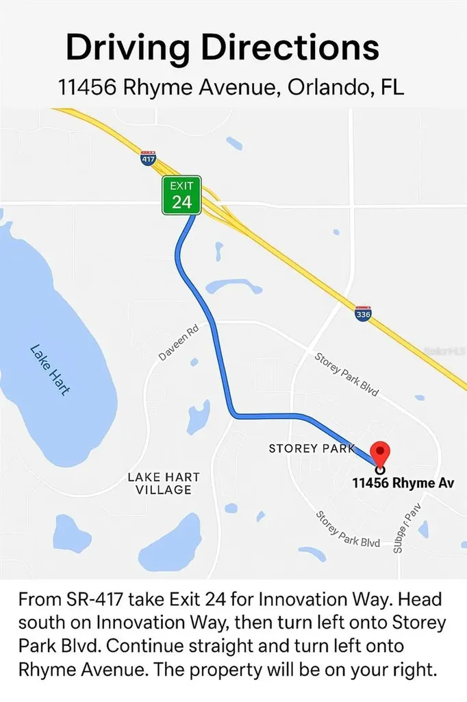 11456 Rhyme Avenue Orlando FL 32832