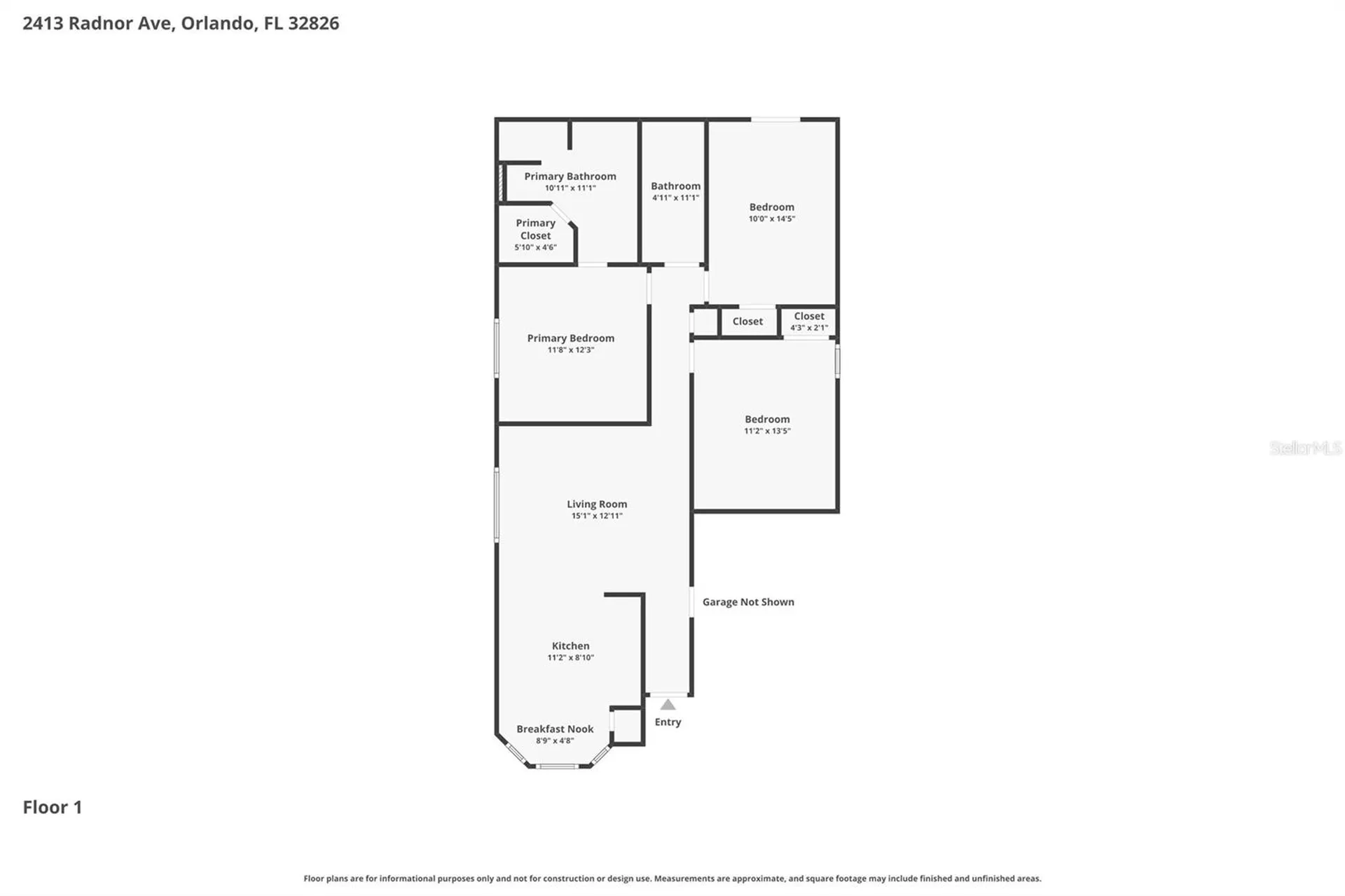 2413 Radnor Avenue Orlando FL 32826
