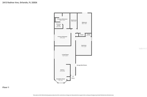 2413 Radnor Avenue Orlando FL 32826