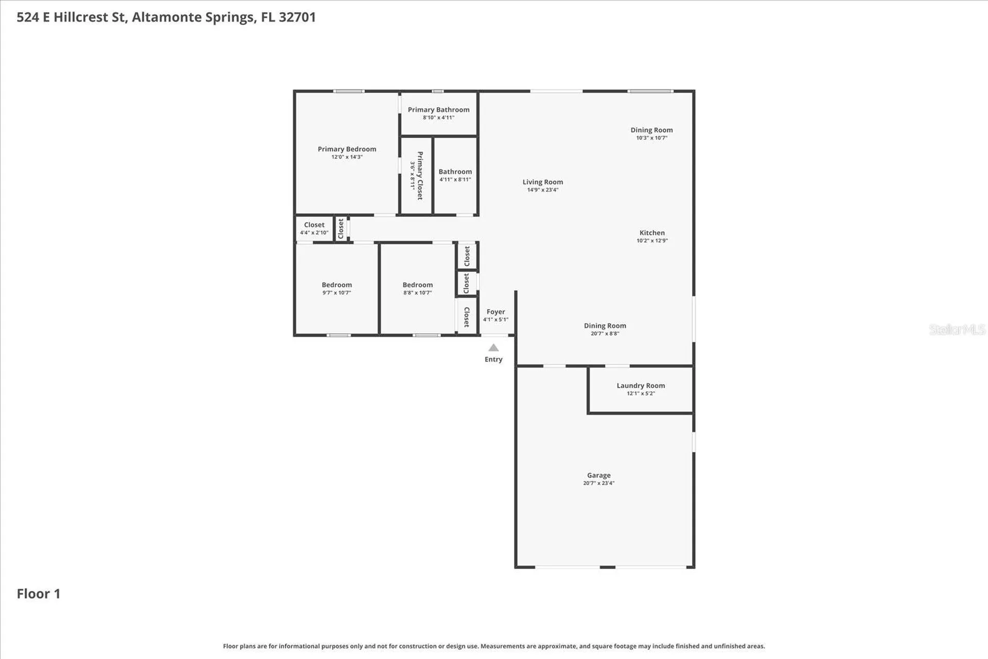 524 E Hillcrest Street Altamonte Springs FL 32701