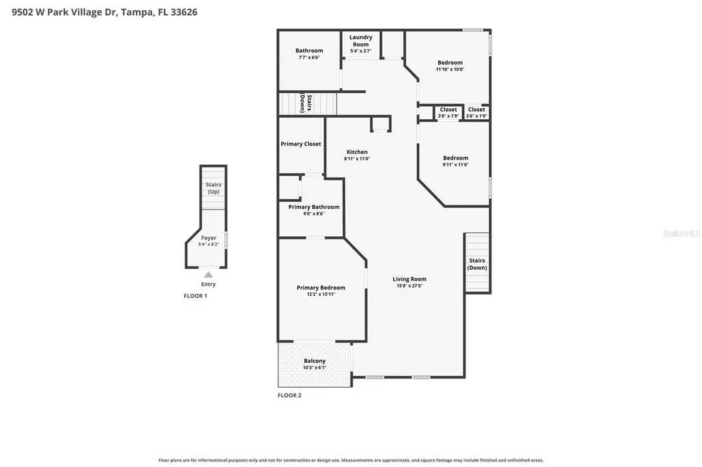 9502 W Park Village Drive Tampa FL 33626