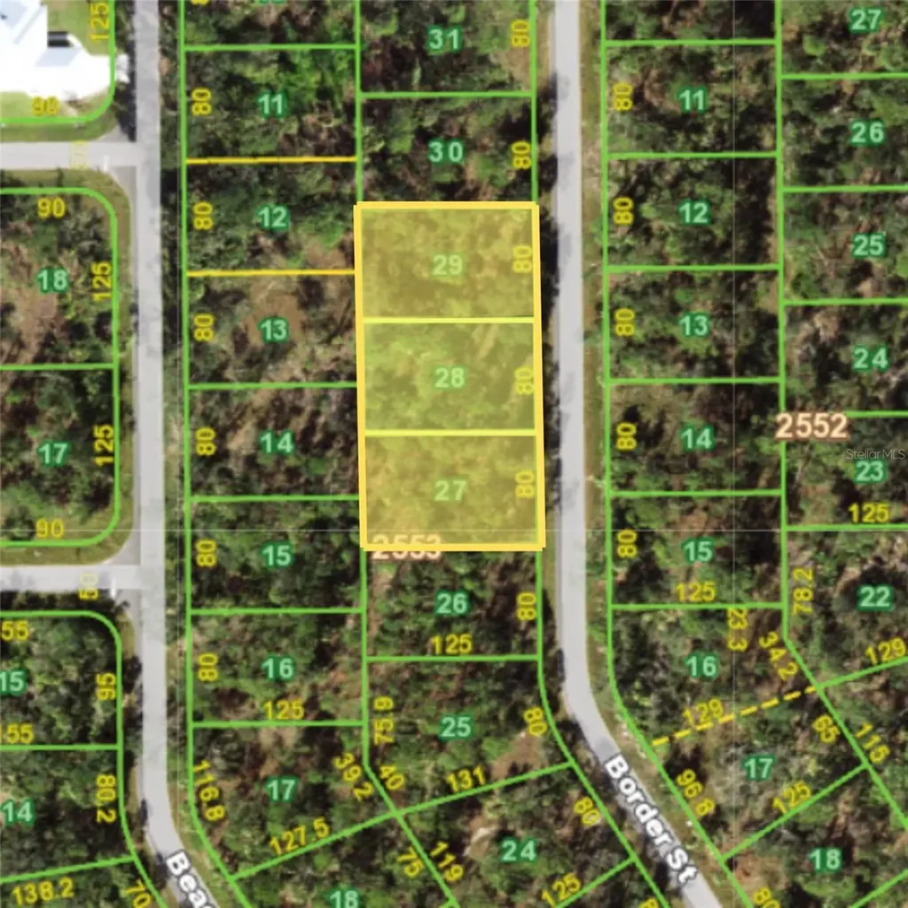1101, 1117 & 1109 Border Street Port Charlotte FL 33953
