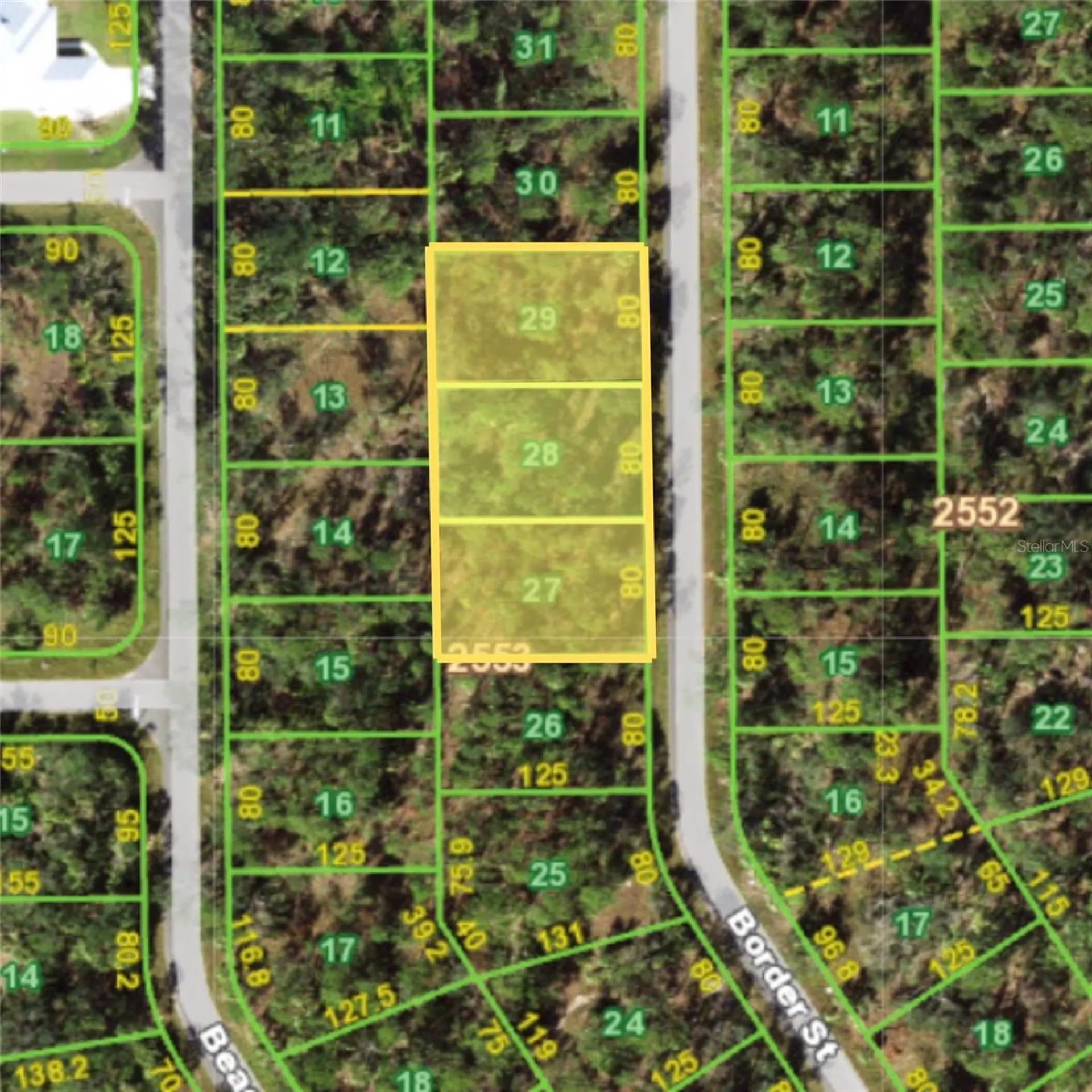 1101, 1117 & 1109 Border Street Port Charlotte FL 33953