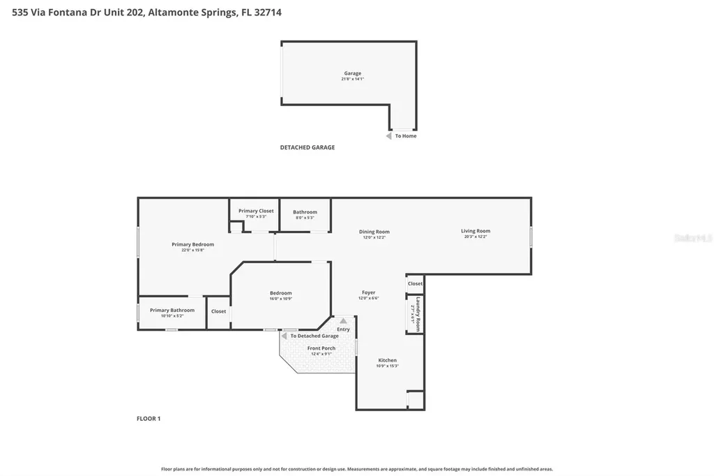 535 Via Fontana Drive Altamonte Springs FL 32714