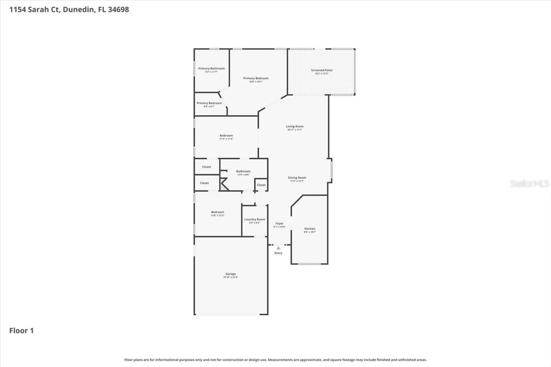1154 Sarah Court Dunedin FL 34698