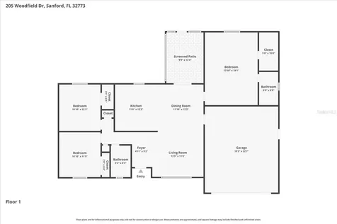 205 Woodfield Drive Sanford FL 32773