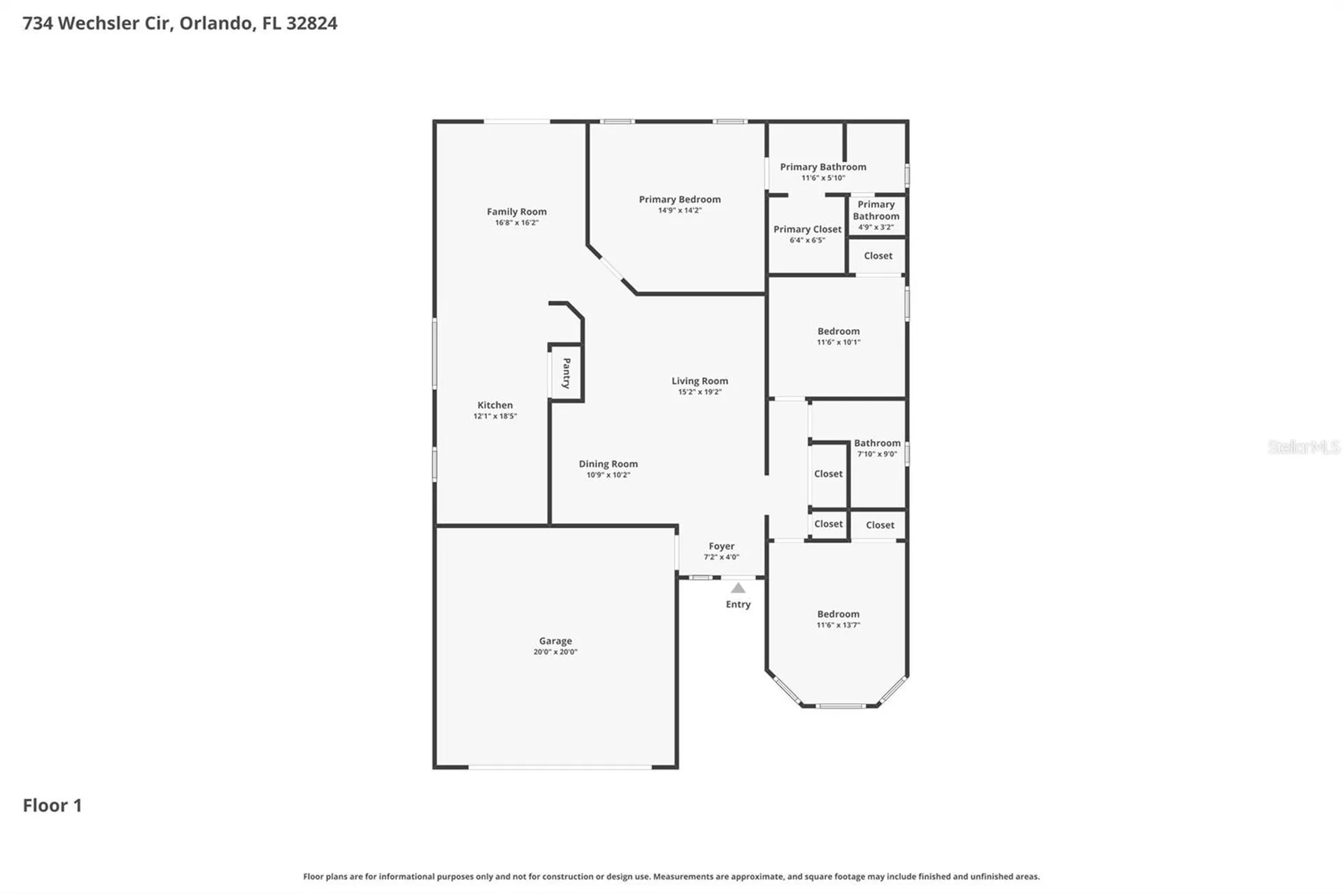 734 Wechsler Circle Orlando FL 32824