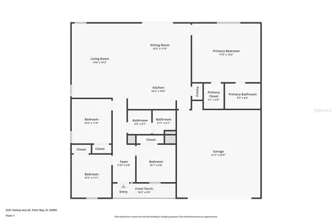 3227 Halsey Avenue SE Palm Bay FL 32909
