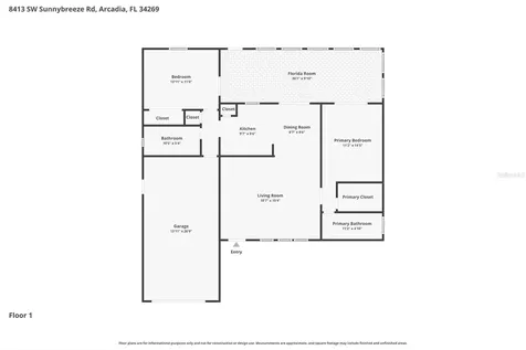 8413 SW Sunnybreeze Road Arcadia FL 34269