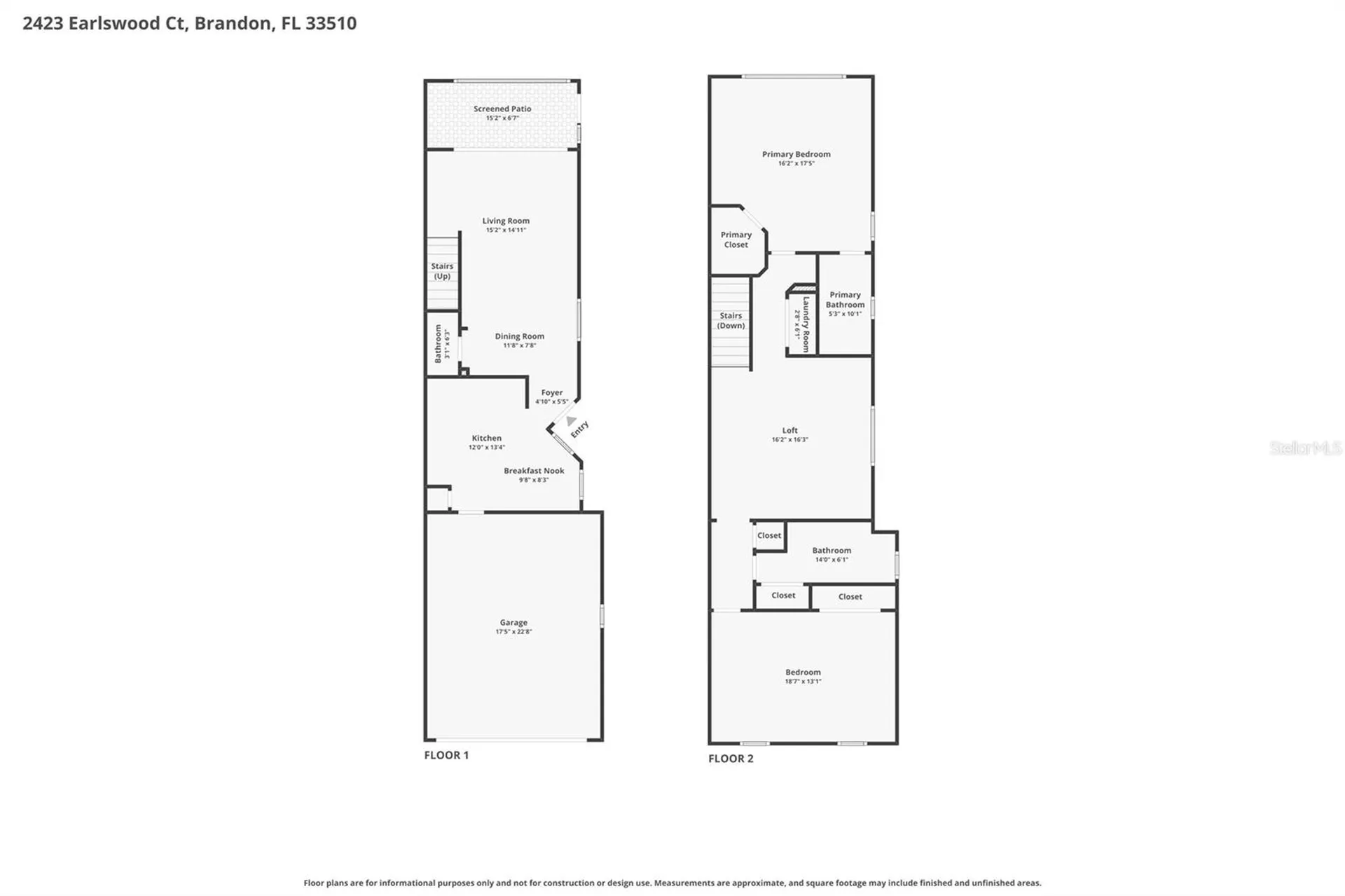 2423 Earlswood Court Brandon FL 33510