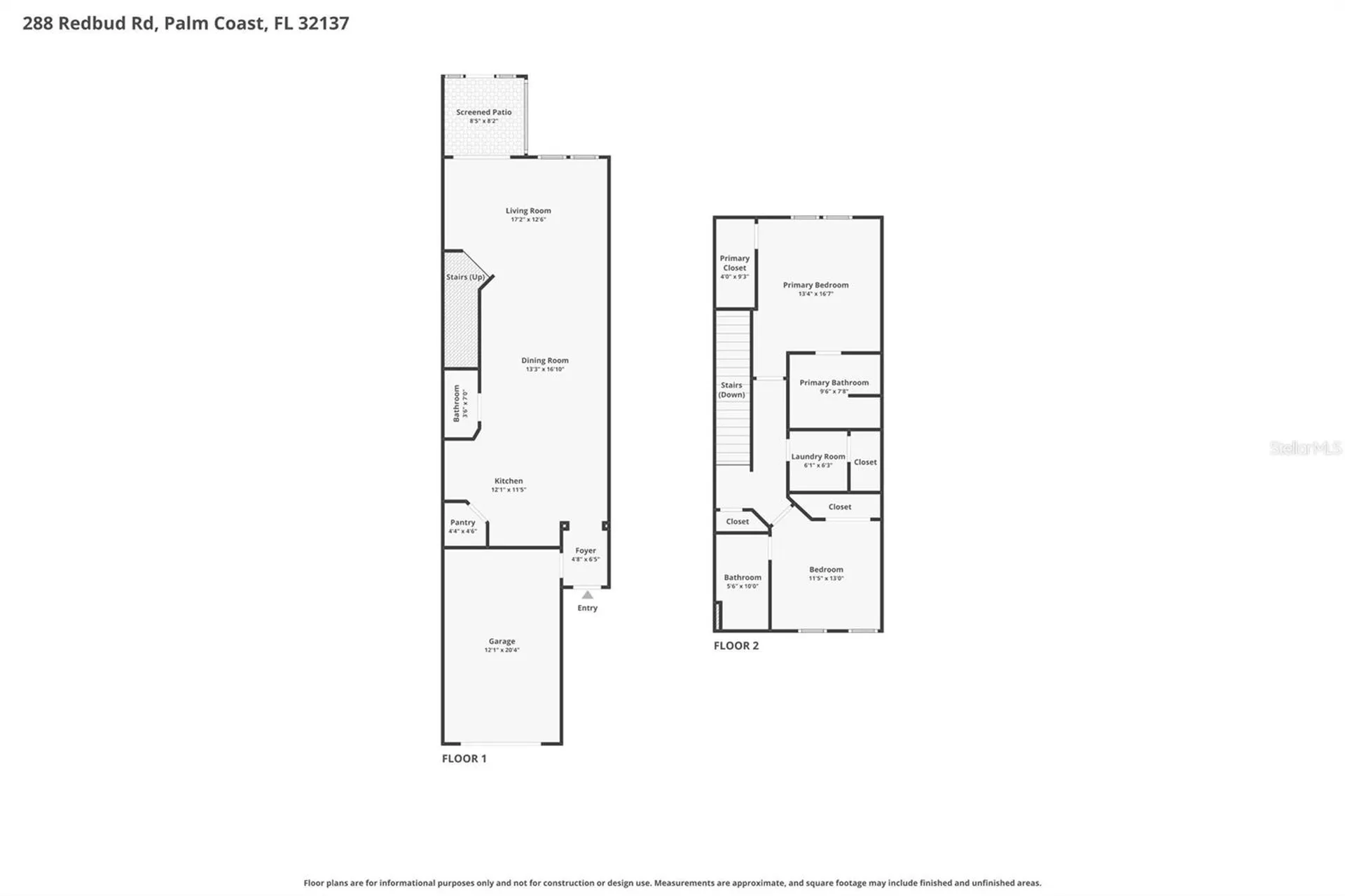 288 Redbud Road Palm Coast FL 32137