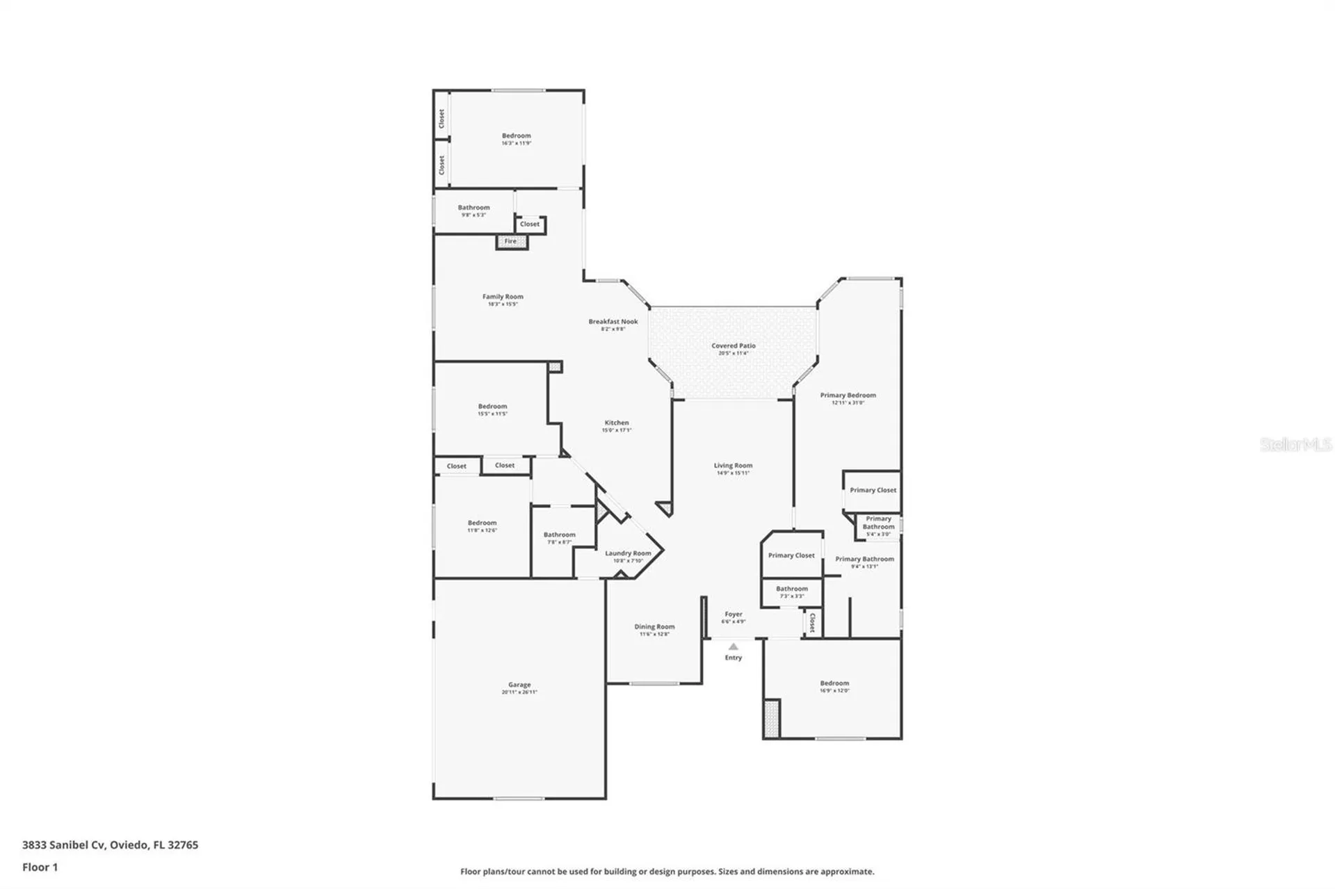 3833 Sanibel Cove Oviedo FL 32765