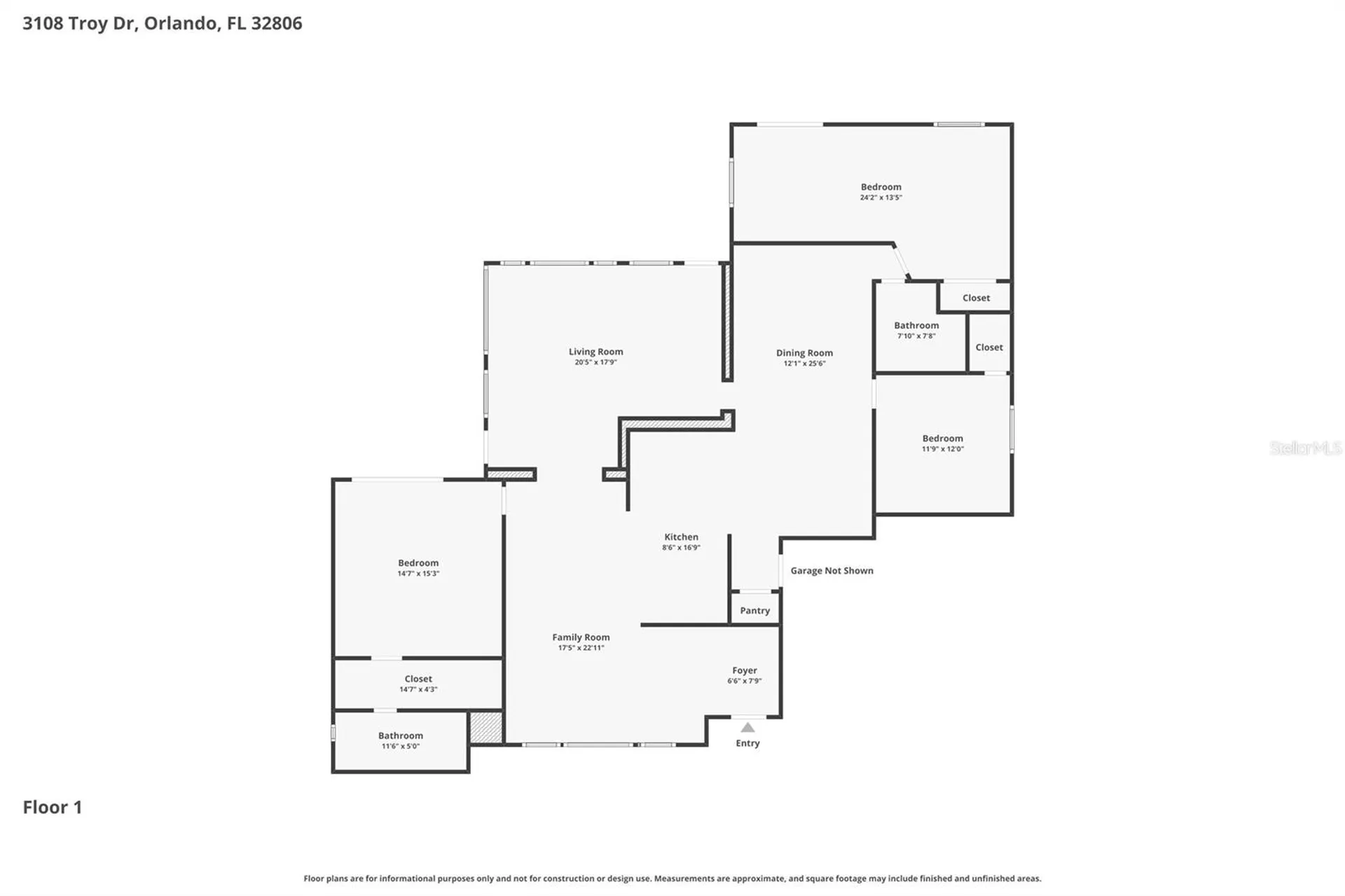 3108 Troy Drive Orlando FL 32806